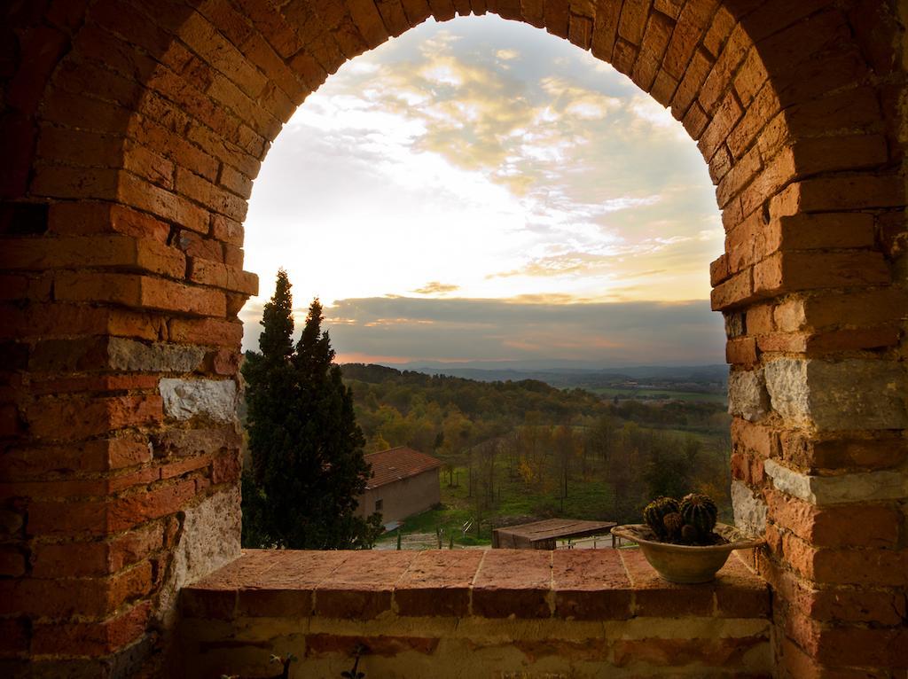 Agriturismo Scannano Serre Di Rapolano Exterior foto